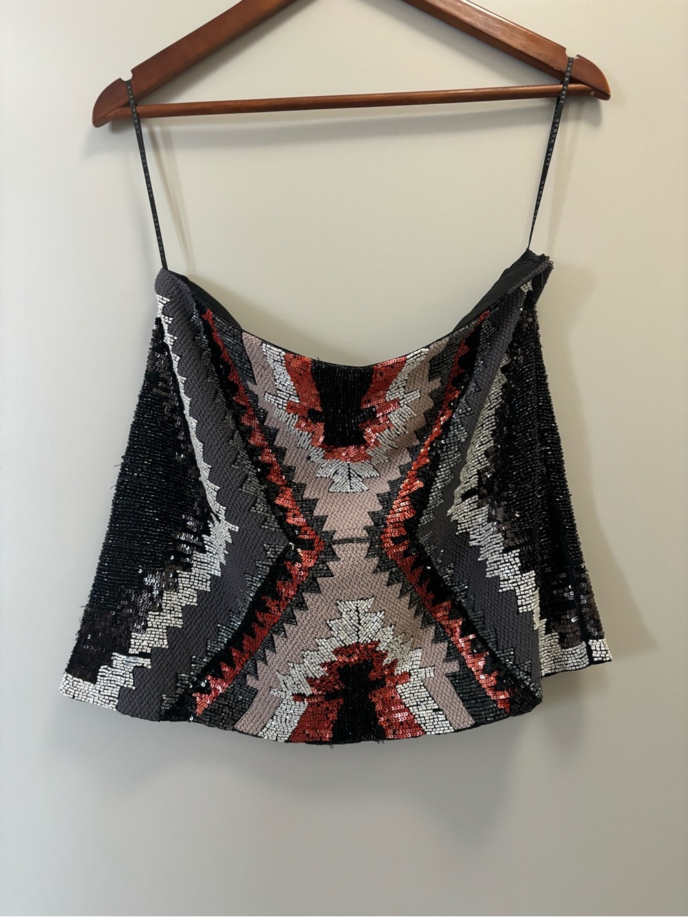 Zara Sequin Mini Skirt Size S